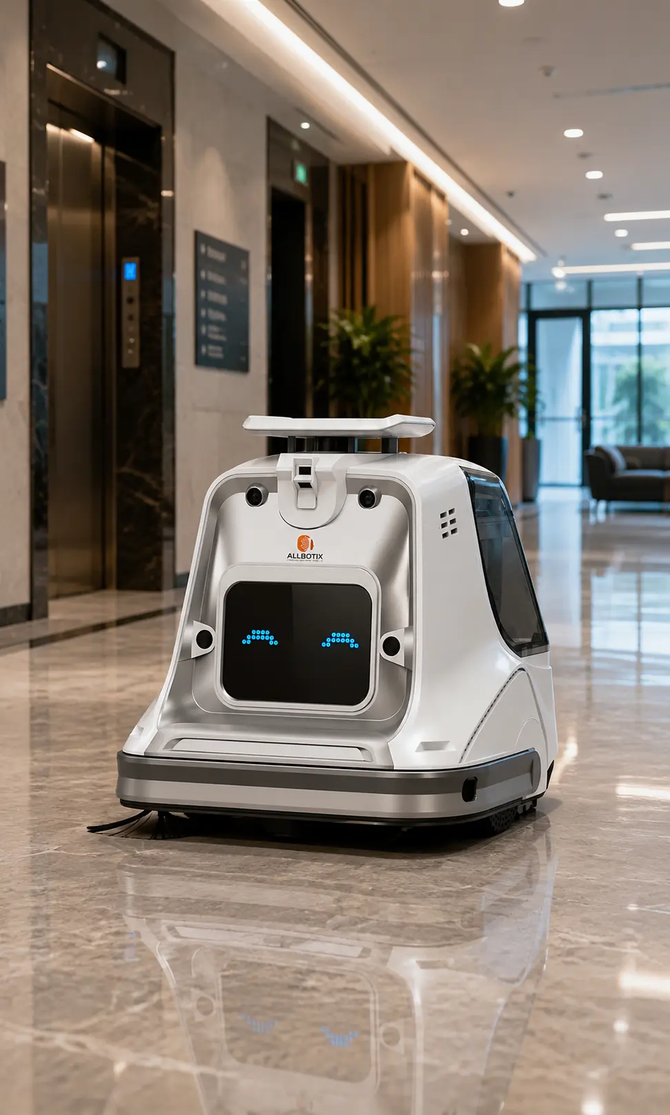 AI smart cleaning robot intelligence system