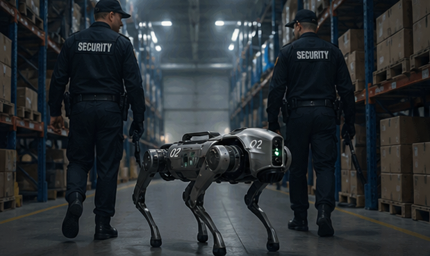 Smart Dog Robot display unit