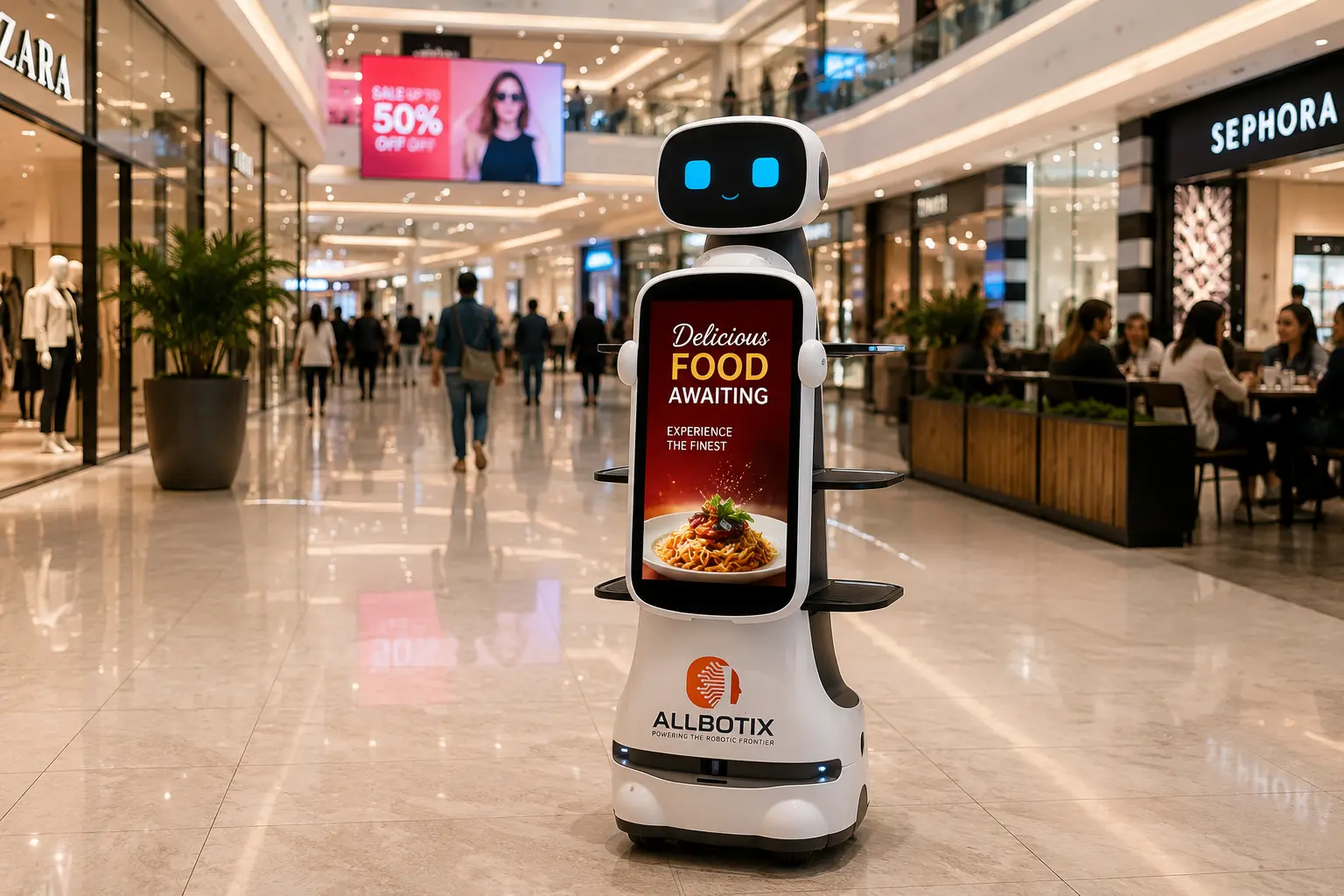 ASMR T10 Smart Serving Robot